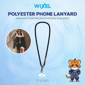 WIXEL PL1 Long Phone Lanyard Tali Gantungan Handphone Crossbody Neck Phone Hanger HP Cross Body Necklece Strap Polyester Kalung Straps Selempang Badan
