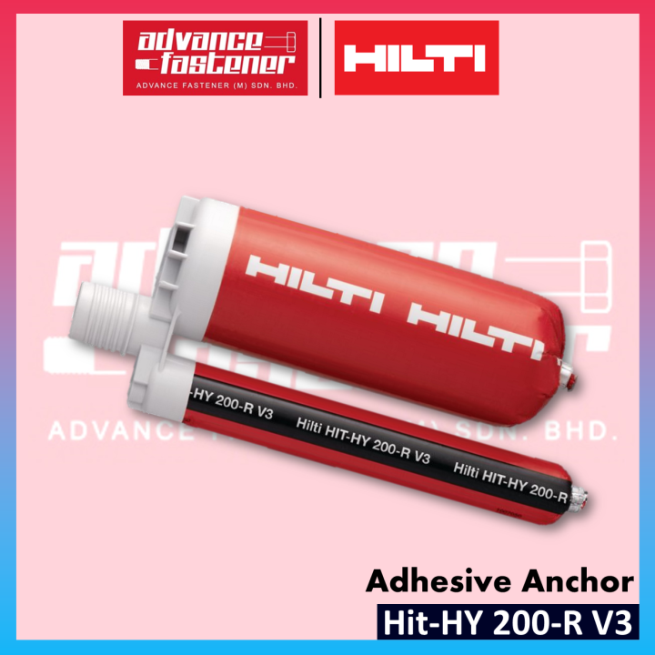 Hilti HITHY 200R V3 2262131 / HITRE 500 V4 / HITRE 100 Epoxy Anchor