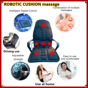 KONKA Massagemulti-functionVibrating Heated Back Massage Mat Cushion Car Seat Chair Massager with Remote按摩椅墊按摩墊居家車載多用途按摩墊