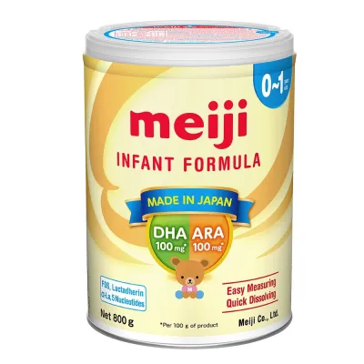 (HSD 2028) Sữa Meiji NHẬP KHẨU Lon Thanh Số 0 Số 9 | Sữa Bột Công Thức 800g