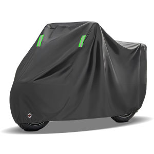 [HOT] Waterproof 3-Layer Motorcycle Cover Universal All Weather Dust UV Protection Scooter Bike Cover with Lock Hole Anti-theft