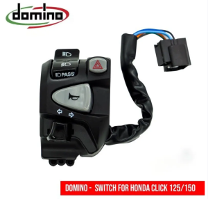 Domino Handle Switch For Honda Click V2/V3 125i/150i/160 NMAX V1 with Pssing Light Hazard Light PLug and Play