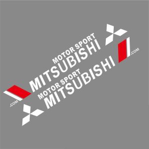 Mitsubishi Car Stickers Auto Door Side Body Decor Decals Anti-scratch Cover Scratches For Xpander Cross Pajero Outlander Sport Eclipse Attrage Triton Mirage Lancer Car Decoration