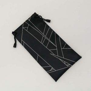Sunglasses Pouch Glasses Bag Soft Cloth Dust Pouch with Drawstrings Polyester Fabric Dust-proof for Sunglasses Mobile Phone
