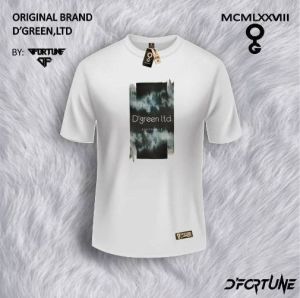 DGreen T Shirt Baju Kaos Pria Distro  Terbaru Bahan Katun Tebal Keren Kekinian Motif Japan Simple