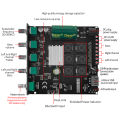 Brifit YS-S100H 2.1 Channel Bluetooth Audio Amplifier Module with APP Control, TPA3116D2 Chip 50W×2+100W, 12V-24V Audio Power Amplifier Module, Support Setting Bluetooth Name and Password. 