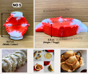Plastic Curry Puff Mould / Curry Puff Mould / Curry Puff / Acuan Curry Puff / Acuan Karipap