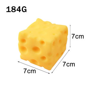 Square Cheese Squishy Toys Nice Cube Needoh Fidget Stress Relief Sensory Toy
