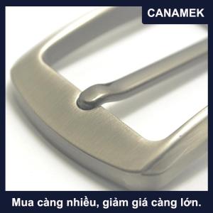 【CANAMEK】 35 Mm Kẽm Hợp Kim Người Đàn Ông Của Giản Dị Vành Đai Khóa End Bar Gót Chân Khóa Duy Nhất Pin Khóa