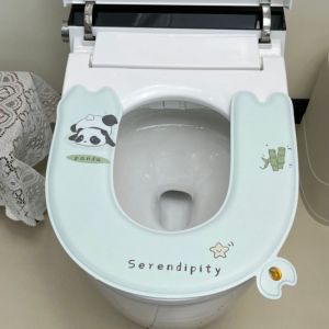 CUNXIN Waterproof Scented Toilet Seat Cover Cartoon Wash-Free Toilet Seat Mat Cute EVA Potty Mat All Seasons