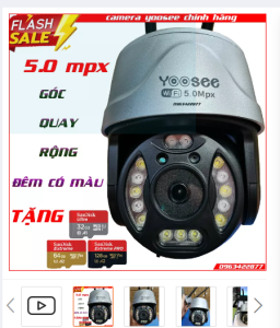 Camera 3 mắt HopeWay xem 3 màn hình đồng thời góc quay siêu rộng hình ảnh chân thưc sắc nét chống nước tuyệt đối đàm thoại 2 chiều xem đêm có màu.