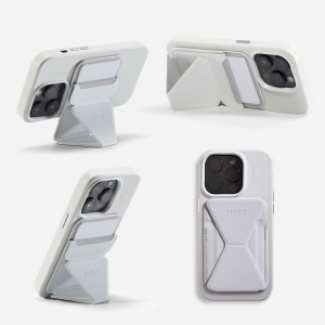 MOFT Snap-on Phone Stand & Wallet MOVAS™ MagSafe ขาตั้งโทรศัพท์มือถือ & ซองใส่บัตร แม่เหล็ก MagSafe หนัง MOVAS™