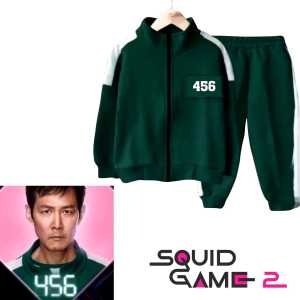 Promo-Setelan Baju Jaket Zipper Squit Game Pilih Nomer Anak Laki-laki Dan Perempuan Umur 1-12 Tahun Terbaru 2025