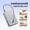 พาวเวอร์แบงค์ 20000mAh PD ชาร์จเร็ว22.5W iMI สายชาร์จในตัว Type‑C/Lightning พกพาสะดวก ขึ้นเครื่องบินได้. 
