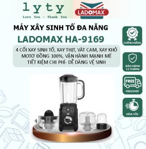 MÁY XAY SINH TỐ ĐA NĂNG LADOMAX HA-9169. ĐẸP-BỀN- TIỆN DỤNG
