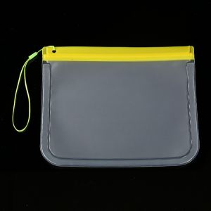 BAIXL 5PCS EVA Makeup Wash Bag Transparent Waterproof Card Ticket Phone Holder Simple Lightweight Travel Passport Bag Storage Bag