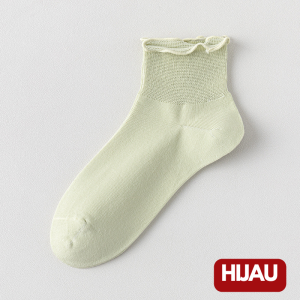 11086 Kaos Kaki Wanita Pendek Semata Kaki Kaus Kaki Katun Lembut Korean Women Socks Ruffle Style Import Kaos Kaki Ruffle