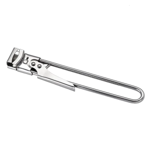 Stainless Steels Bottle Opener Multifunctional Easy Jar Grippers with Ergonomic Handle Adjustable Can Lid Opening Tool
