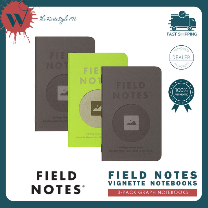 Field Notes Notebooks (3Pack) Lazada PH
