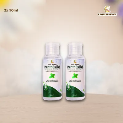 Kamay ni Nanay MenthRelief | Mentholated Calming Massage Oil | Organic Ingredients