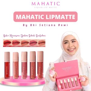 MAHATIC Lip Matte by Oki Setiana Dewi Tahan Lama Waterproof Terbaru