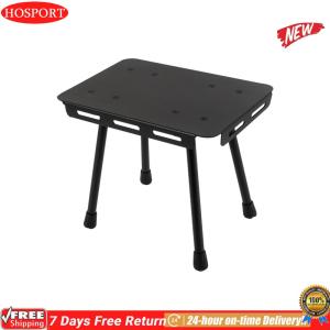 [HOSPORT Official Mall]2 in 1 โต๊ะพับโต๊ะพกพาอุจจาระอลูมิเนียมอัลลอยด์โต๊ะปิกนิกโต๊ะกลางแจ้งสำหรับการตั้งแคมป์กลางแจ้ง