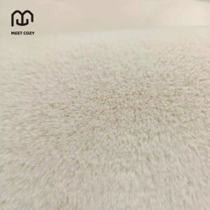 MEET COZY พรมปูพื้น ครึ่งวงกลม/Semicircular นุ่ม ผ้าขนกระต่ายเทียม carpet ที่สุดแห่งความนุ่ม # 1 DE-Simo