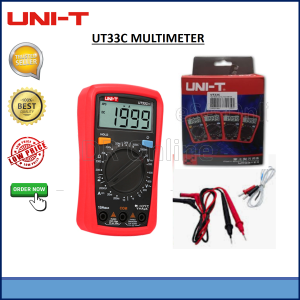 UNI-T PALM SIZE DIGITAL MULTIMETER (UT33C)