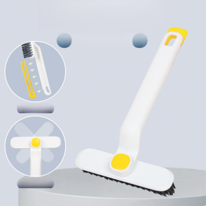 360° Rotating Crevice Cleaning Brush Multi-Surface Flexible Bristle Tool for Tight Spaces Crevice Brush Rotating Cleaner Detail Cleaning Tool Grout Cleaning Essential