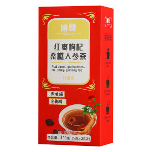 红枣 枸杞 桑椹 人参茶组合替代茶男士茶健康茶人参茶 Jujube Goji Berry Mulberry Ginseng Tea Combination Substitute Tea Mens Tea Wellness Tea Ginseng Tea six Treasure Tea Healthy Tea Kidney Liver Red Date Goji Berry Tea Mulberry