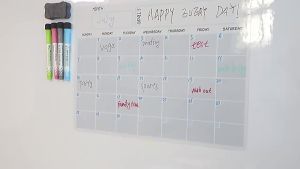 A3 Erasable Planner Magnetic Calendar Message Board