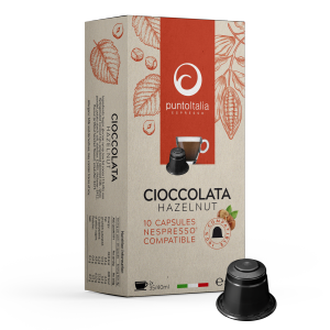 Punto Italia Espresso - CHOCOLATE HAZEULNUT (Nespresso Compatible) - 10Capsules/Box