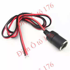 COMBO 5 chân tẩu có dây đuôi tẩu dùng cho ô tô xe tải. Điện 12v và 24v