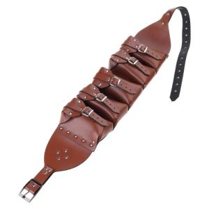 Waistband Medieval Waist Belt Grommet Pouch for LARP Costume Parties and Fashion Statements Halloween Cosplay