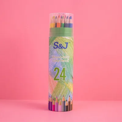 Color Pencil in Tube 12/18/24/36/48 Colors