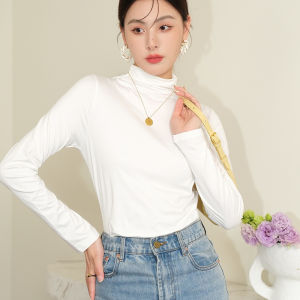 Áo Giữ Nhiệt Lót Nỉ Cổ Cao 7 Phân Dành Cho Các Nàng - LCXA211