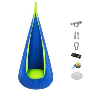Nylon treo Pod võng treo cho trẻ em dễ dàng để lắp ráp & cửa hàng cho trong nhà ngoài trời thư giãn di động Swing