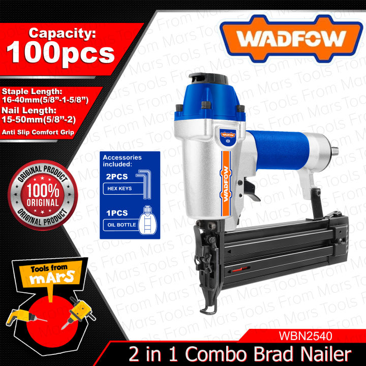 DayPlus 1080W Electric 2-in-1 Staple/Nail Gun, Heavy Duty, Ergonomic, 300pcs Staples, 100pcs Nails, Ideal For Upholstery, DIY, Fixing Material, Decoration, Carpentry
