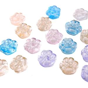 50pcs Lovely Cats Paw Shape Fidgets Toy Slow Risings Squeeze Stress Relief Toy Adult New Year Birthday Decompression Toy