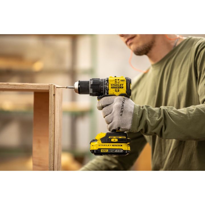 Stanley%20Brushless%20Impact%20Drill%20/Bor%20Impact%20Baterai%2018/20V%202.0Ah%20SBD716D2T-B1%20-%20Image%203