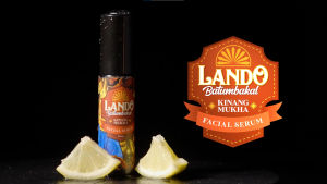 Lando Batumbakal Kinang Mukha Facial Serum for Men - helps improve skins moisture and hydration even out skin tone and heal acne and prevent future breakouts. Non-sticky and quickly absorbs into the skin. Mens skincare. 30ml