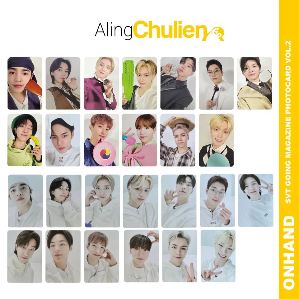 TINGI] Seventeen Going Magazine Vol 2 Volume Official Photocard