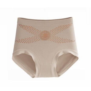 [Anti-gravity body shaping] Gold Bandage Hip-Lifting High-Waisted Panties Antibacterial Tummy Control Briefs Womens Plus Size Underwear