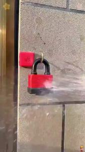Waterproof Outdoor Padlock - Sealed Anti-Theft Lock for Truck Gate & Storage Security