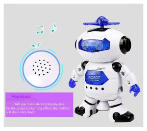 Hyun Dance Robot - Childrens Electric Toy with Singing Dancing and 360 Degree Rotation - Perfect for Kids