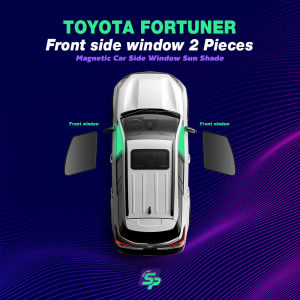 Toyota Fortuner – ShopPark Magnetic Custom Fit Car Window Sunshade  High-Density Mesh Sun Protection Easy Install