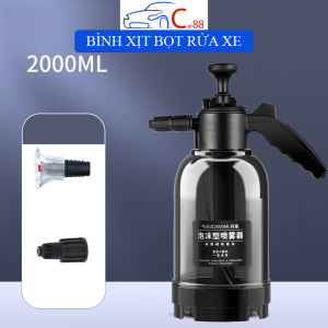 (117) Bình Xịt Tạo Bọt Tuyết Rửa Xe 2L Xịt Mạnh Bọt Dầy Có Thể Tưới Cây