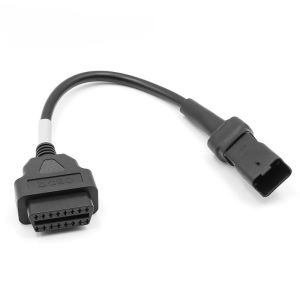 Ducati Monster Motorcycle 4 Pin to OBD2 Adapter Cable - Diagnostic Connector for ECU Programming & Code Reading on for Ducati Bikes ECU Diagnostics Motorbike‌