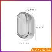 Buy Here 1ชิ้น ที่เก็บแปรงสีฟัน ไม่มีการเจาะ ฝาครอบกันฝุ่นแปรงสีฟัน Toothbrush Holder