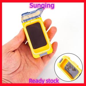 SQ Stationery [Flash Sale] 3ชิ้นกล่องเก็บเครื่องมือตกปลาเรืองแสงในที่มืดกล่องเก็บต่อประกบขนาดเล็กกล่องเก็บอุปกรณ์เสริมพลาสติกภาชนะใส่เหยื่อแบบแข็งปลาคาร์พ